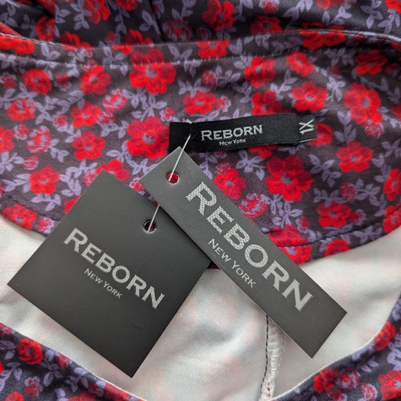 Women's Plus Size NWT Floral Dress size 1X Maxi Length - Picture 6 of 9